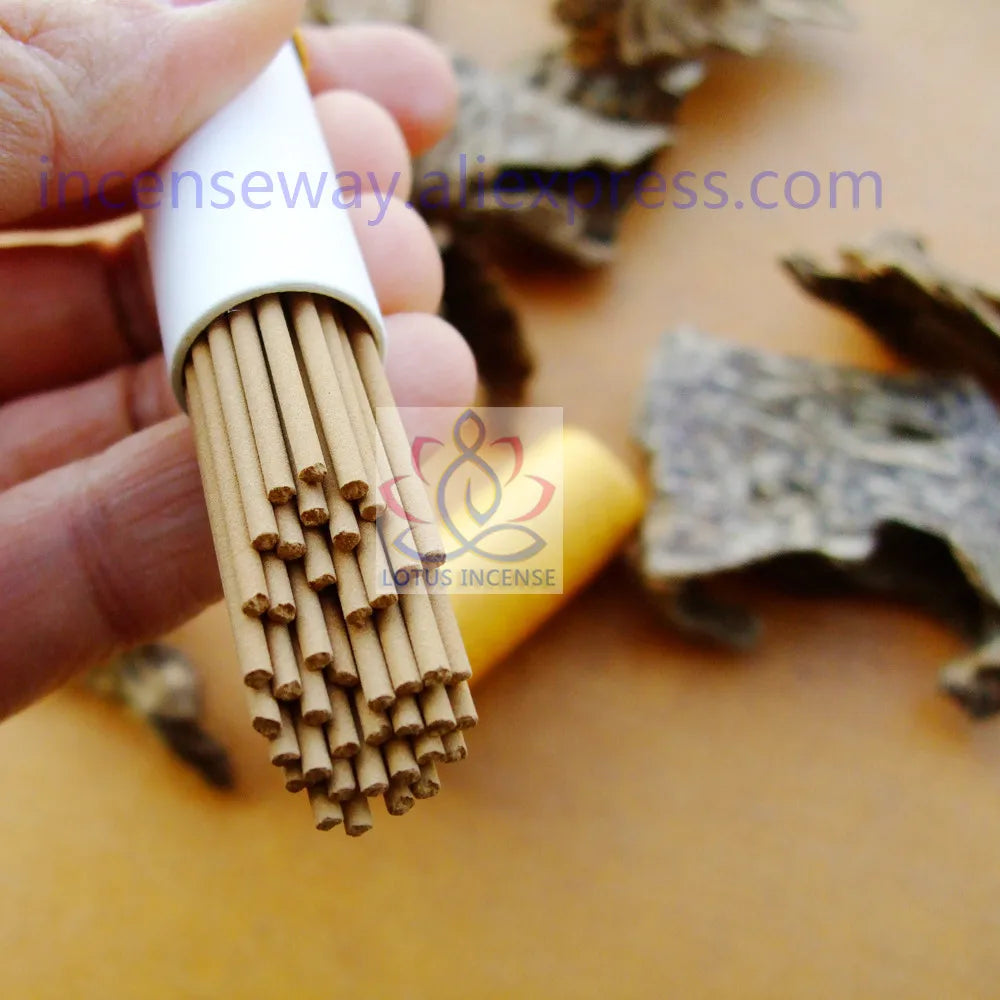 Natural Vietnamese Oudh Incense Sticks with Bamboo Burner