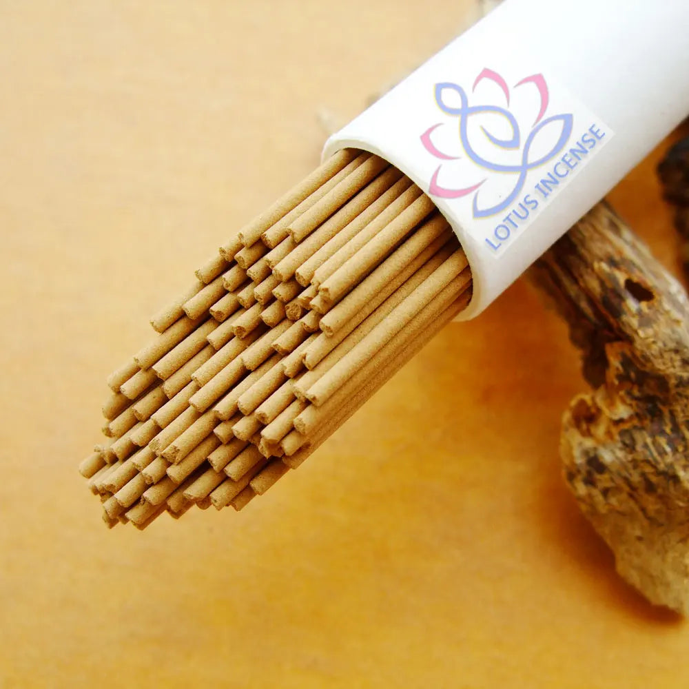 Natural Vietnamese Oudh Incense Sticks with Bamboo Burner