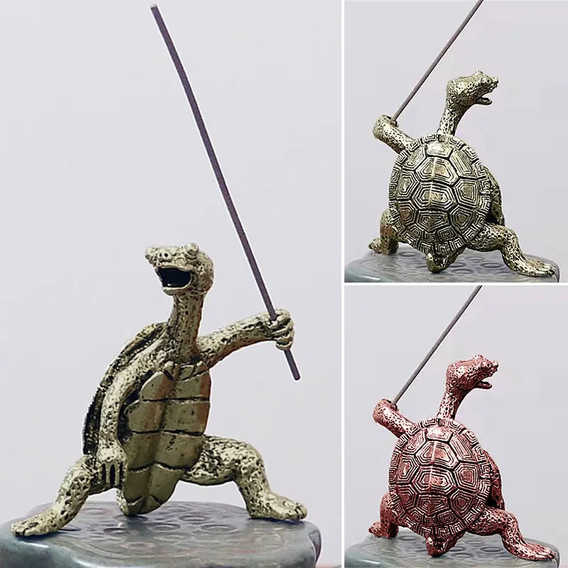 Warrior Turtle Stick Incense Burner