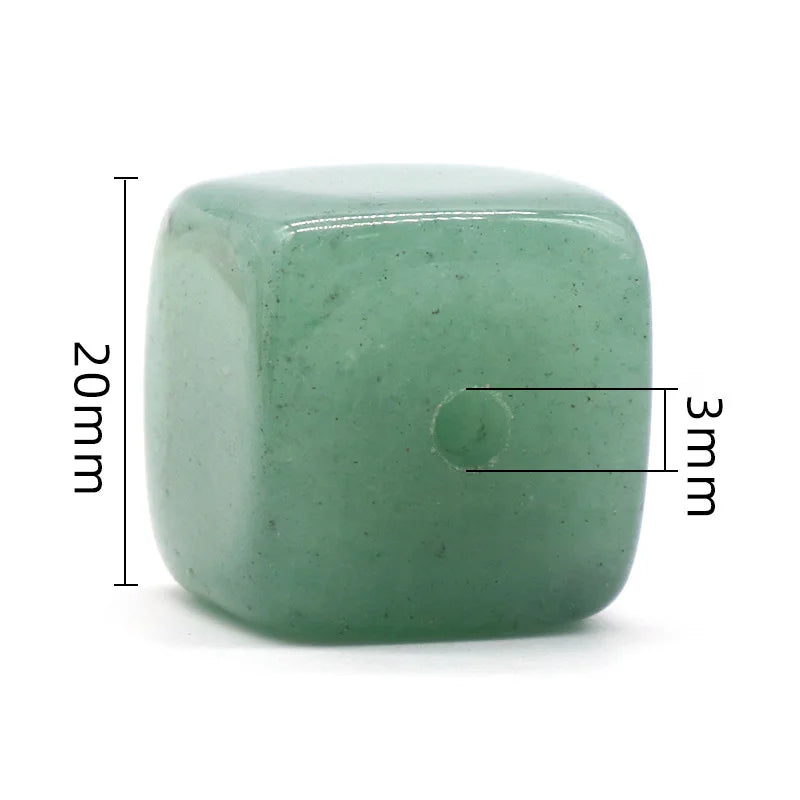 Square Natural Healing Stone Incense Stick Base Holder