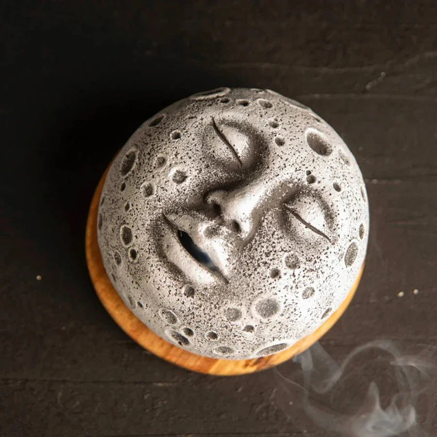 Man on the Moon Incense Burner