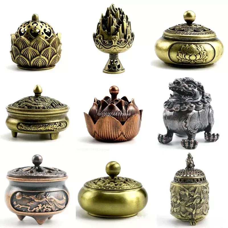 Mini Buddhist Cone Incense Burners