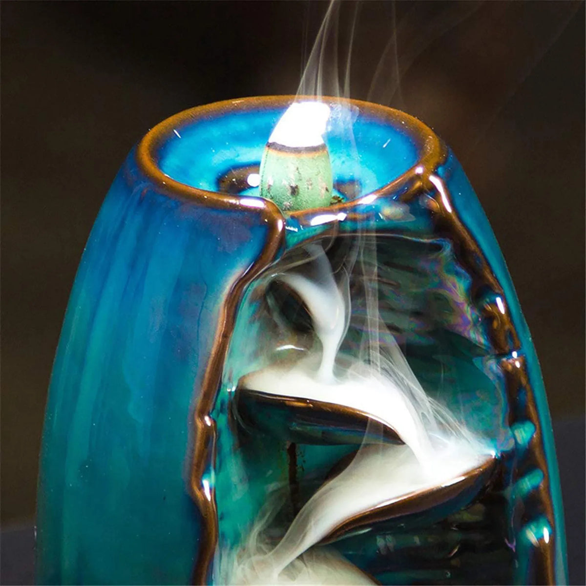 Waterfall Backflow Incense Burner