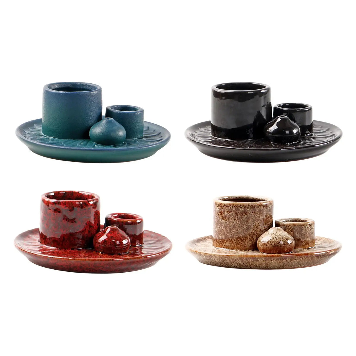 4 in 1 Ceramic Incense Burner