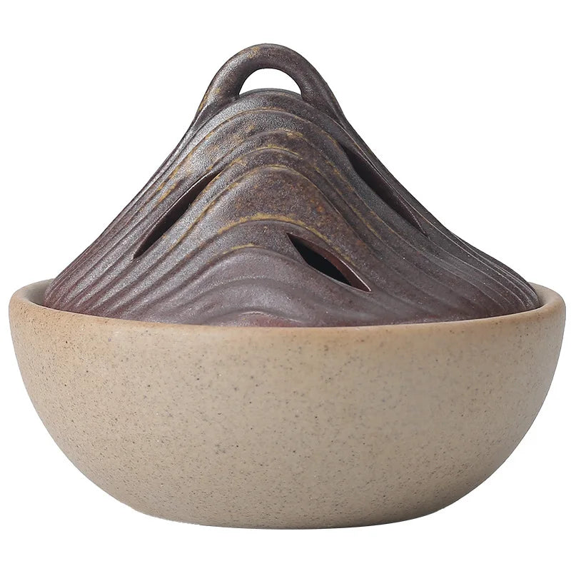 Ceramic Coil or Cone Incense Burner