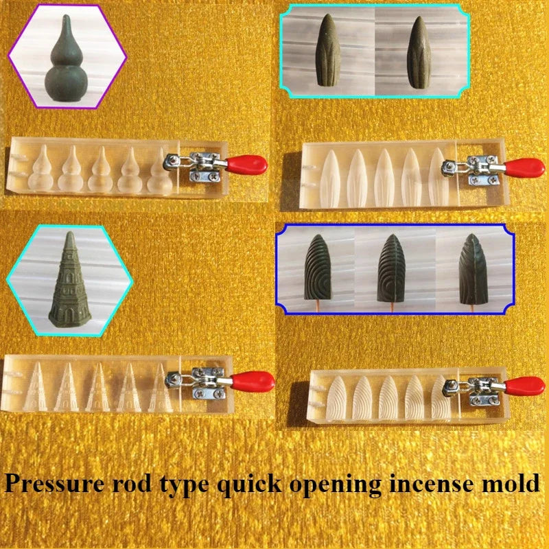 Acrylic Cone Incense Molds