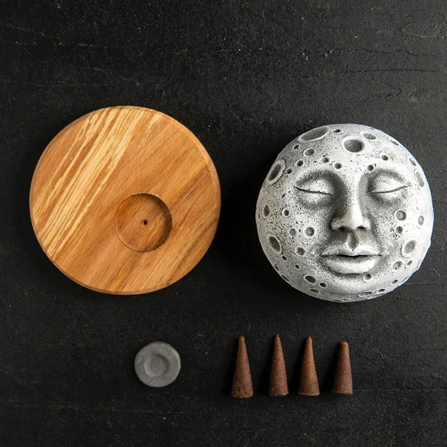 Man on the Moon Incense Burner